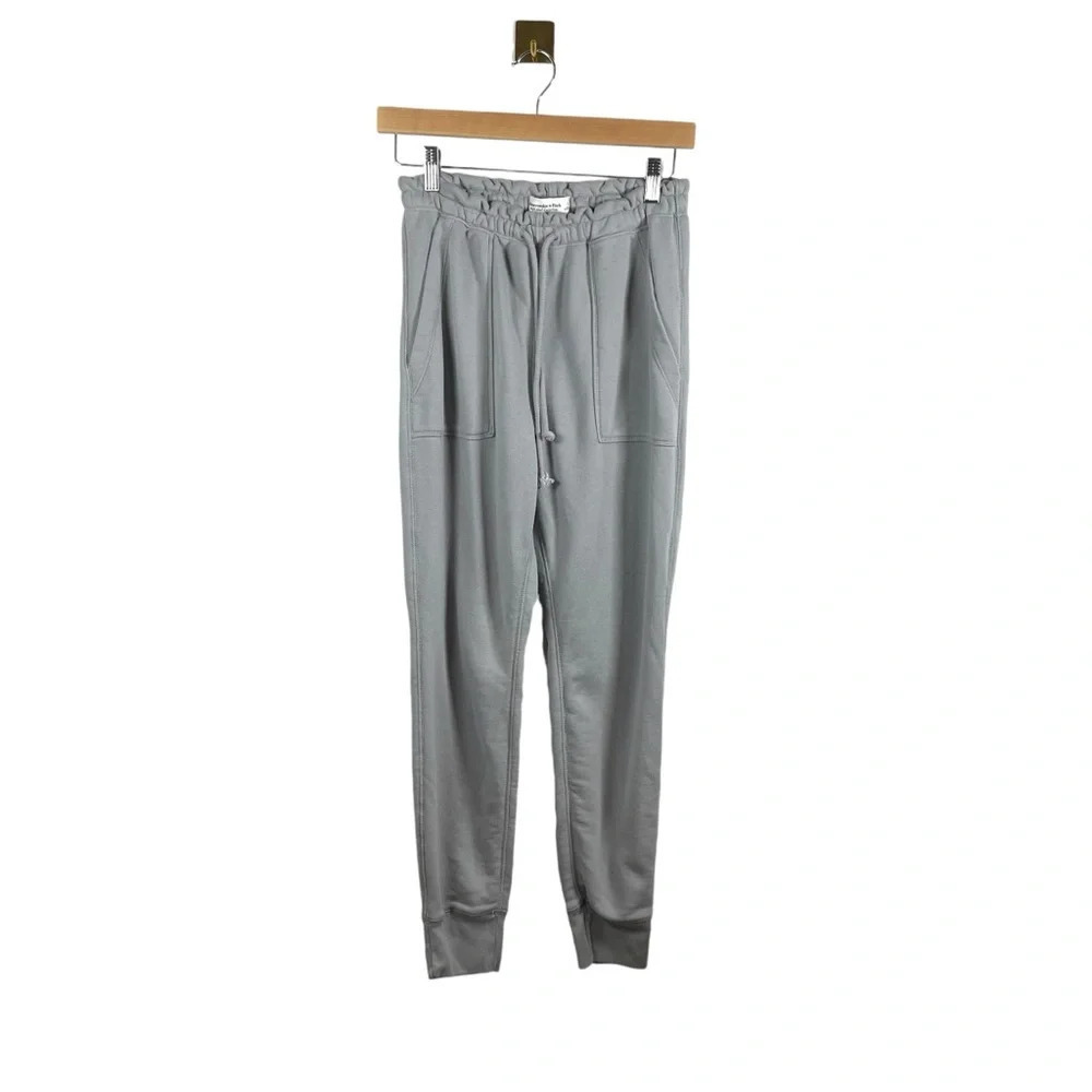 Abercrombie & Fitch Soft AF Gray Tapered Jogger Sweatpants Lounge Pants S